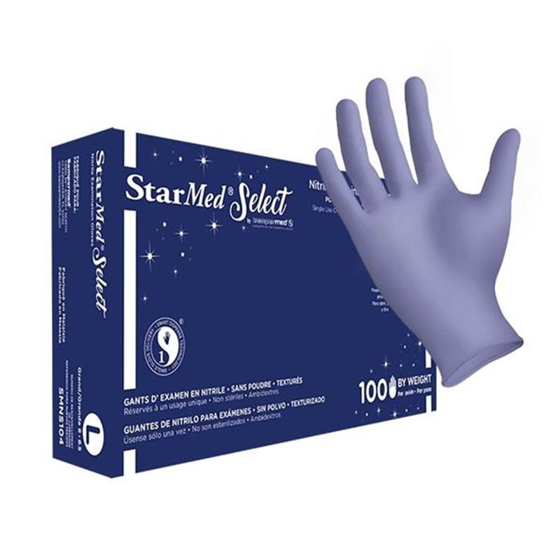 STARMED SELECT EXAM GRADE NITRILE - Tagged Gloves
